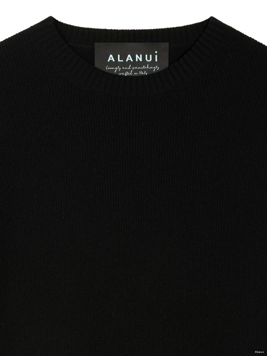 Cheap Women A Alanui T-shirt crew-neck Finest Knit 0730